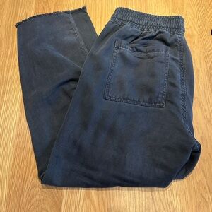 Zara Grayish Blue Casual Pants